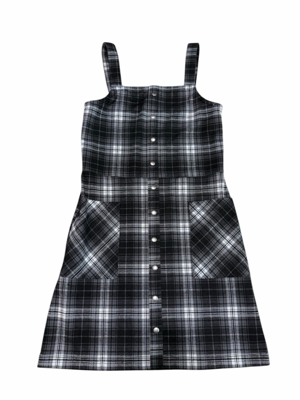 Abercrombie Kids Pinafore/Jumper Dress | Plaid | Size 11/12